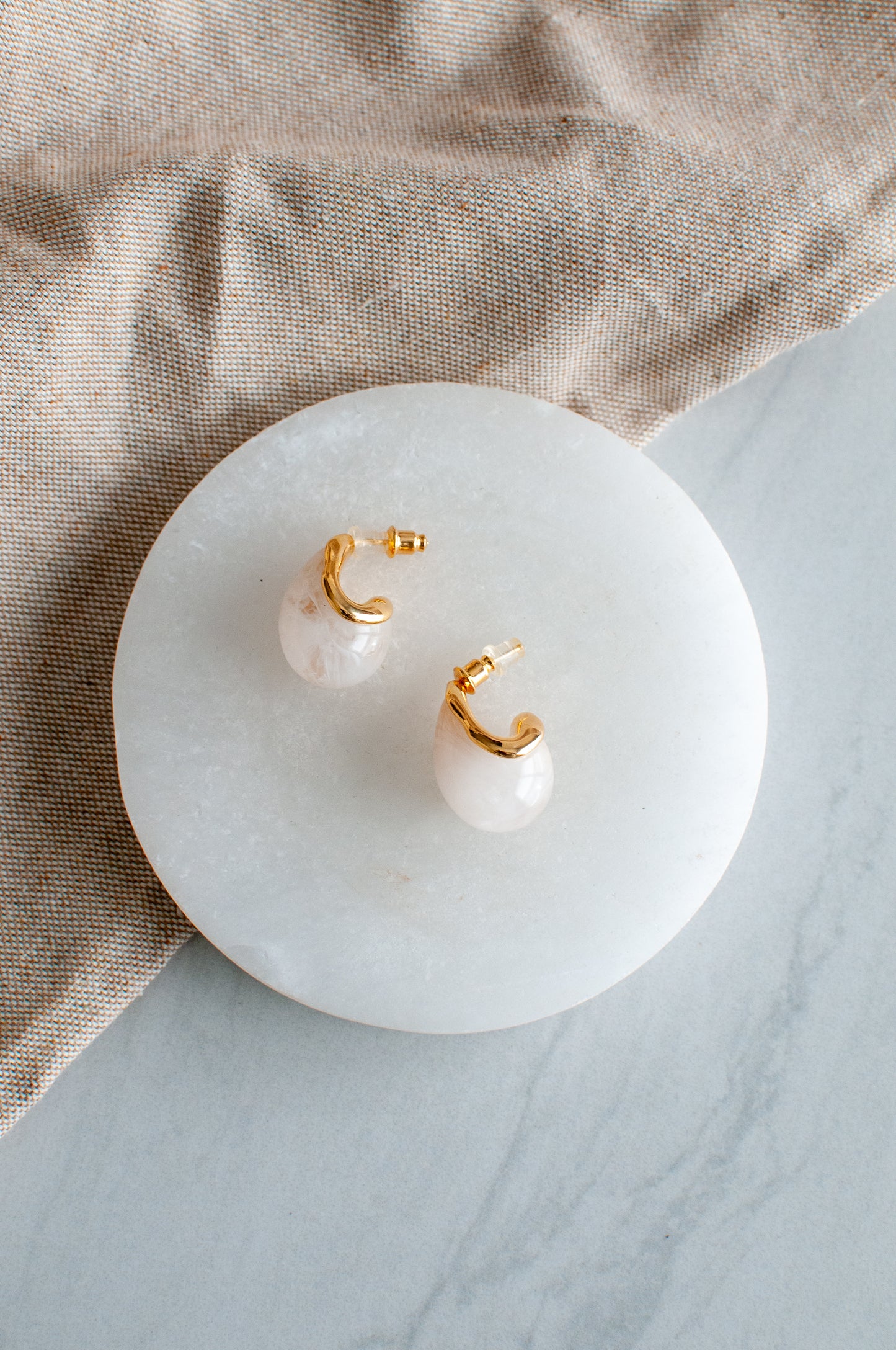 Pearl Teardrop Earrings