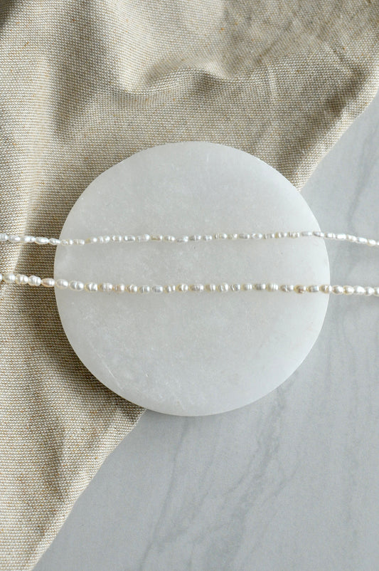 Solid Pearl Necklace Chain