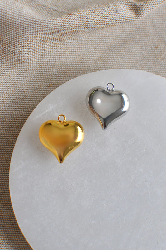Bubble Heart Charm