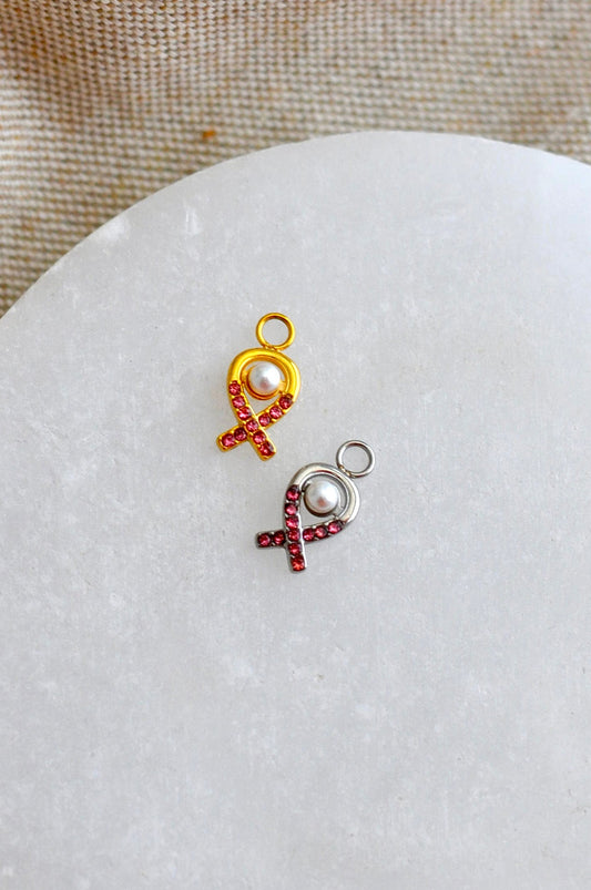 Breast Cancer Awareness Charm