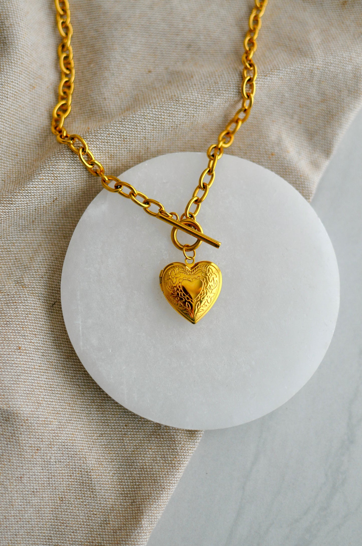 Heart Locket Necklace