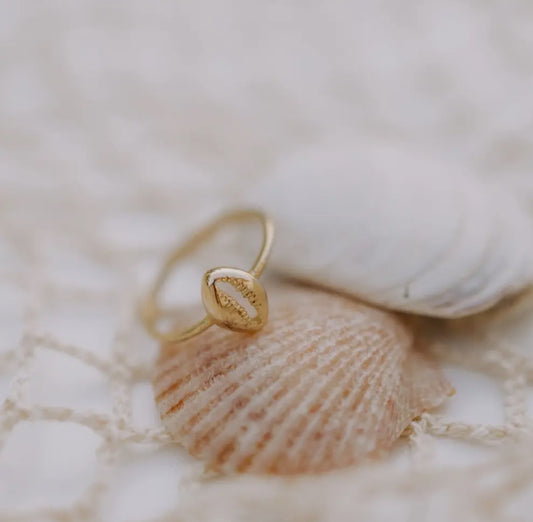 Cowrie Shell Ring