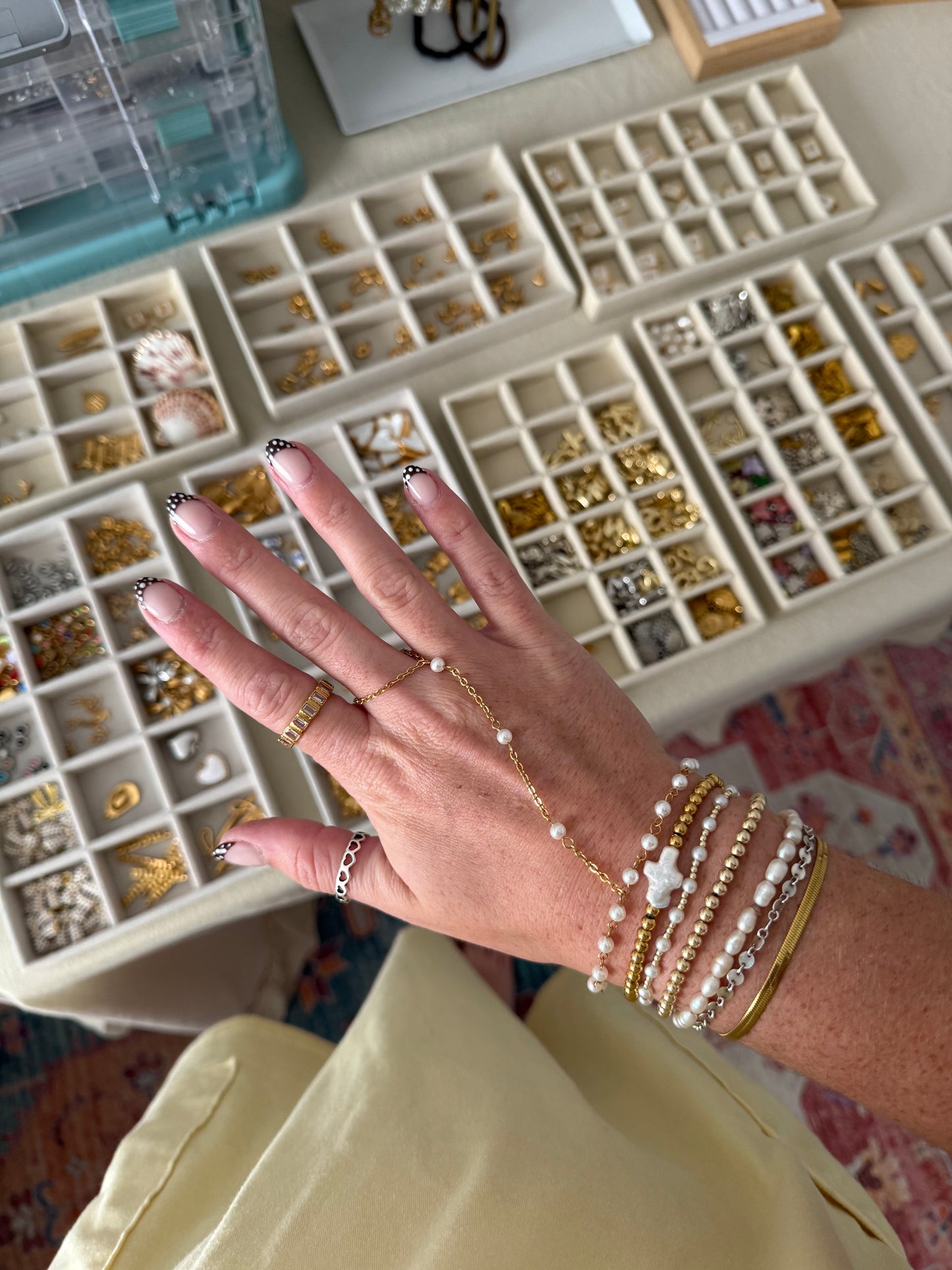 Pearl Hand Chain