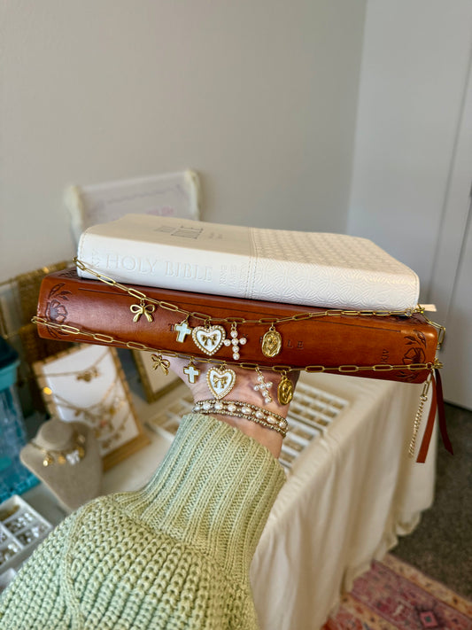 Bible Charm Chain