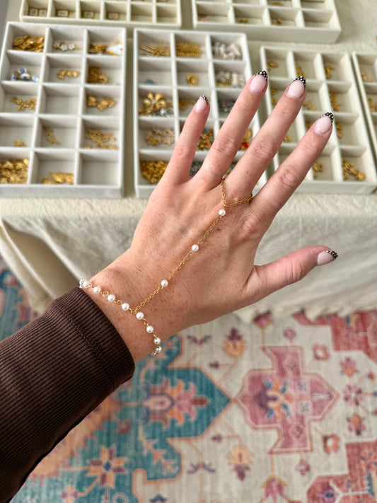 Pearl Hand Chain