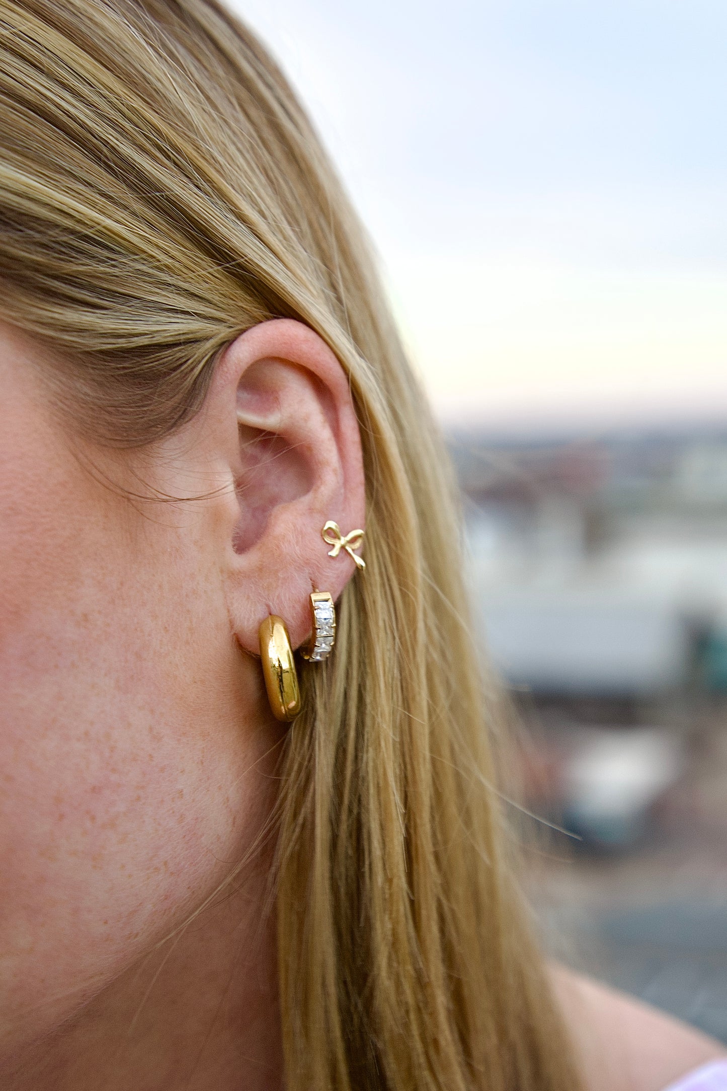 Dainty Bow Earrings