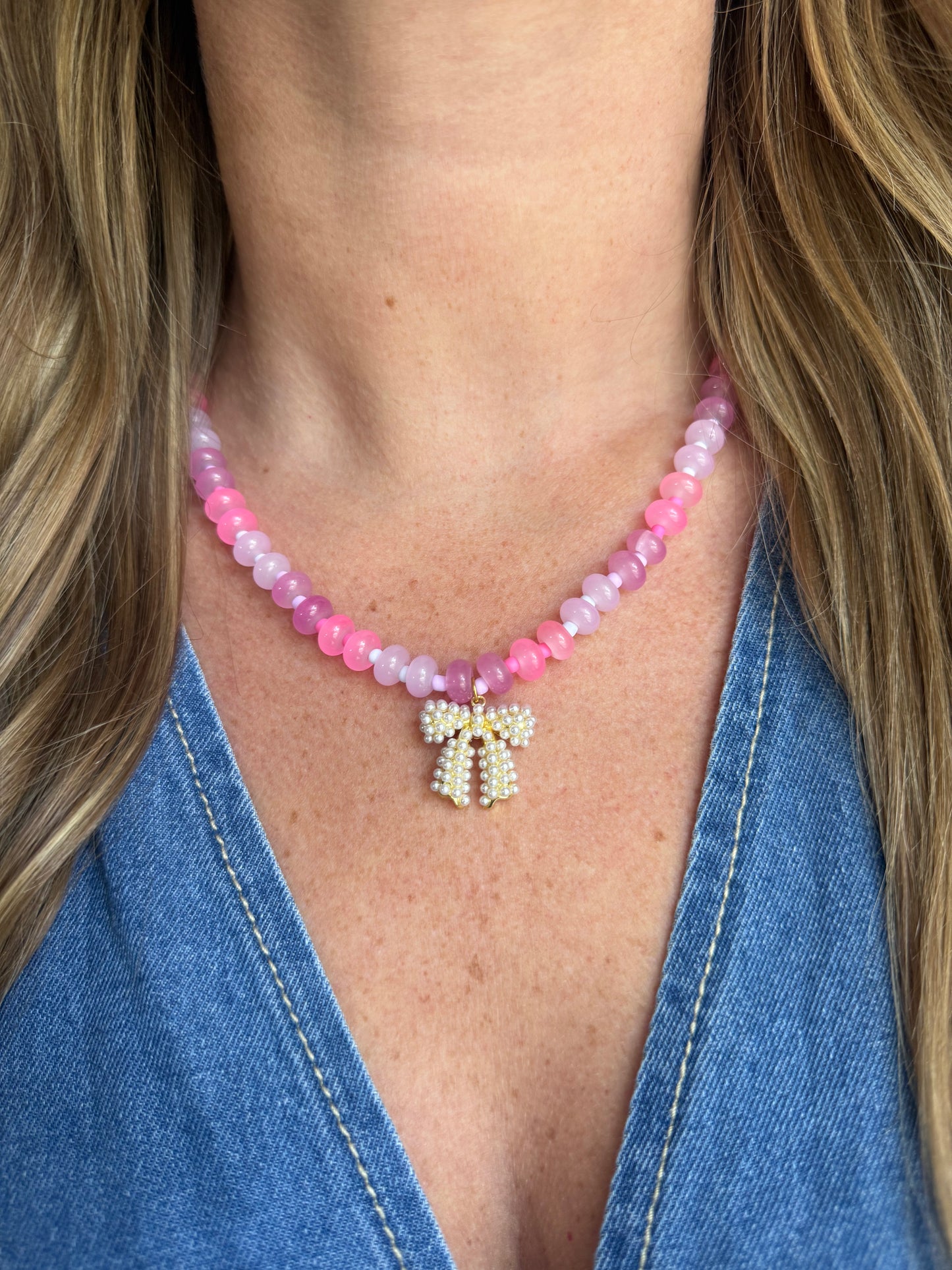 Sugar Plum Beaded Necklace