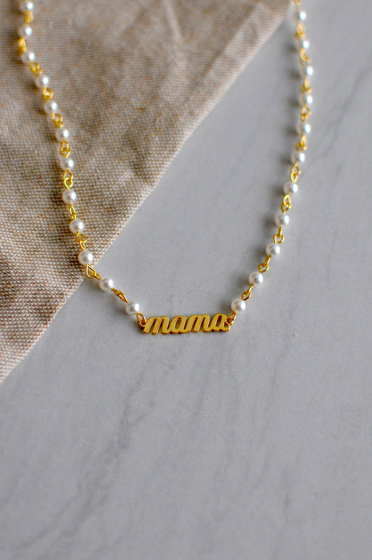 Mama Pearl Necklace