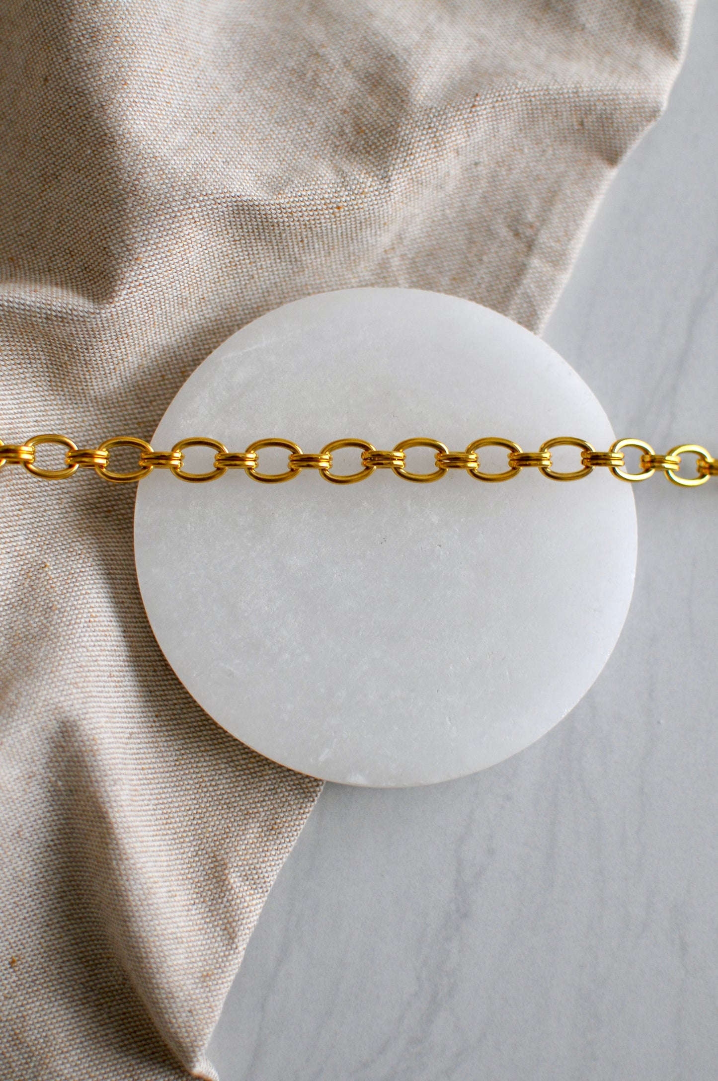 Double Loop Chunky Necklace Chain