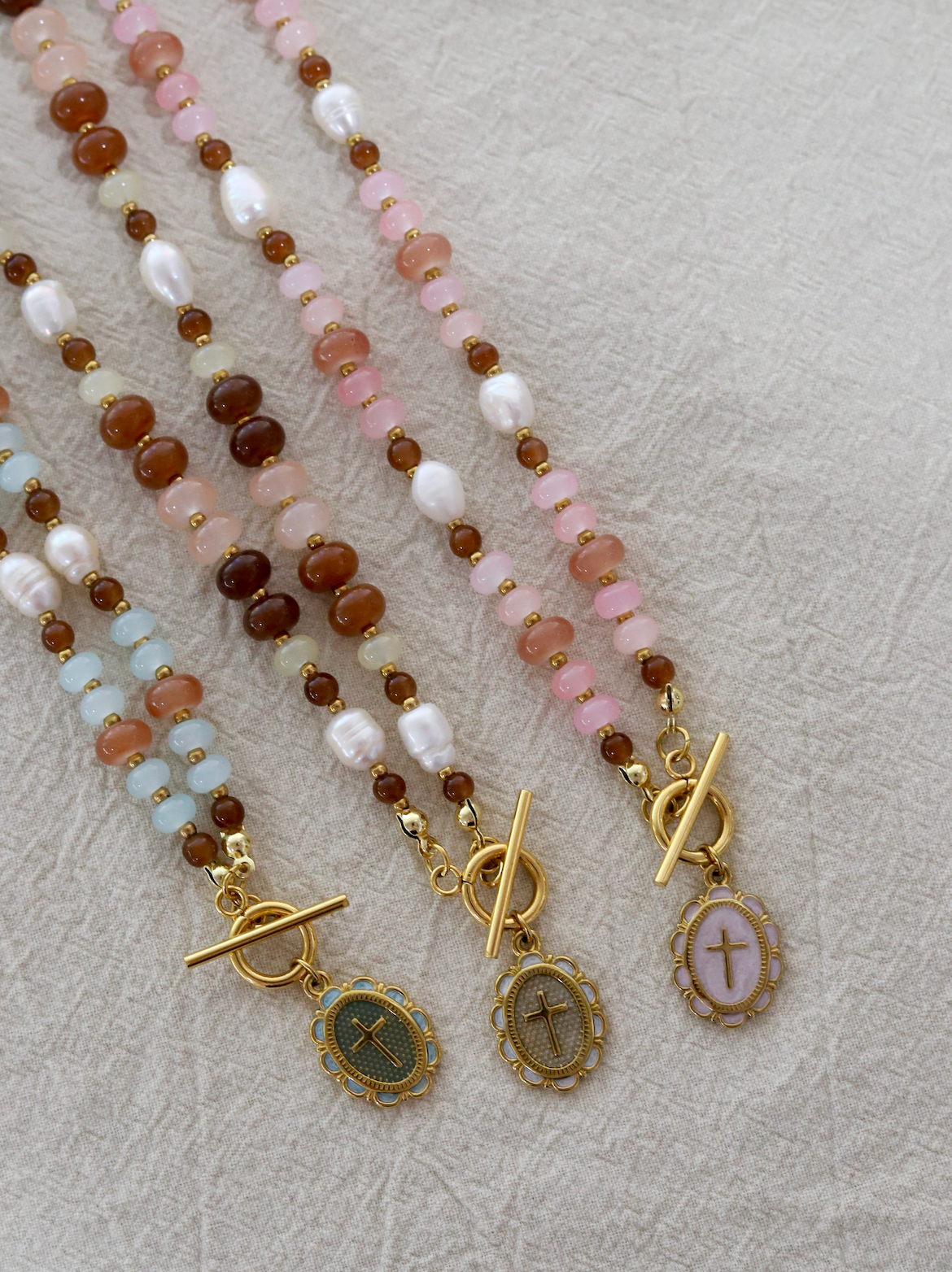 Faith Beaded Necklace
