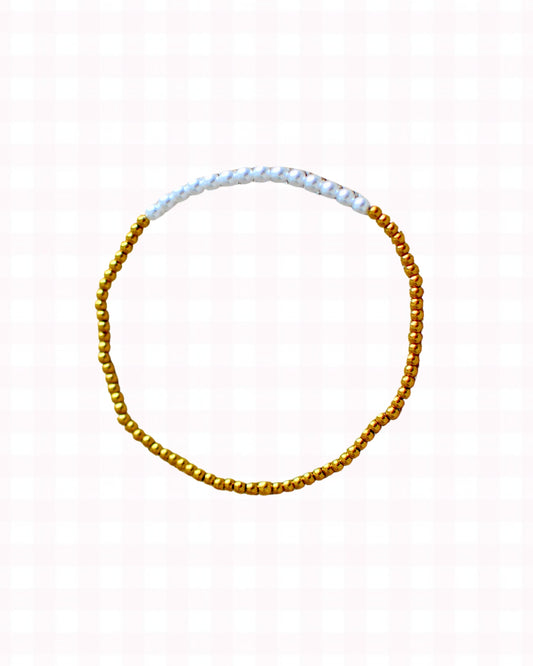Anna Pearl Beaded Bracelet