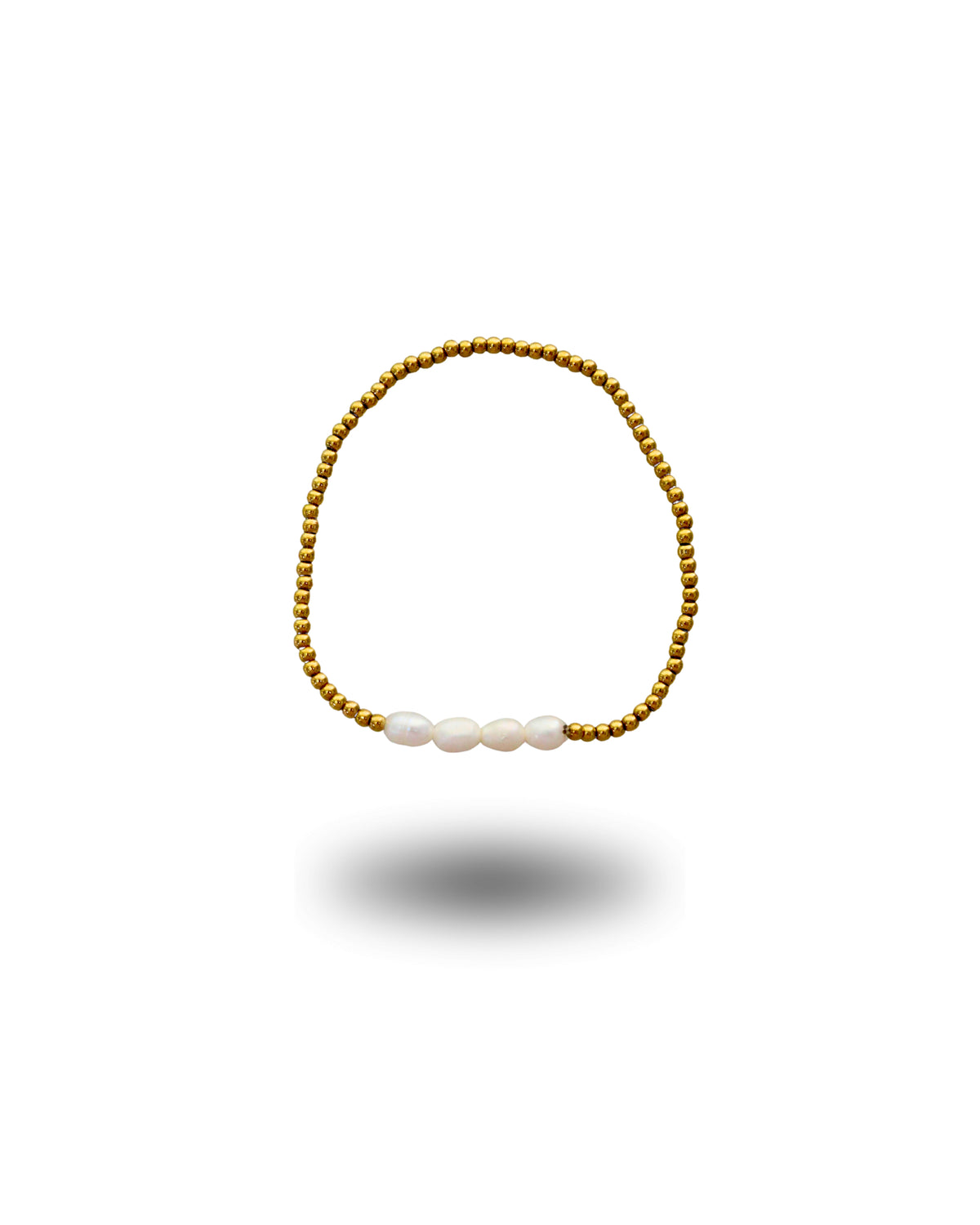 Four Pearl Beaded Bracelet