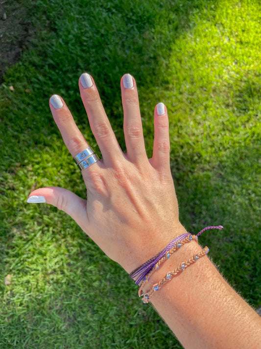 Lil & Big Stamped Rings
